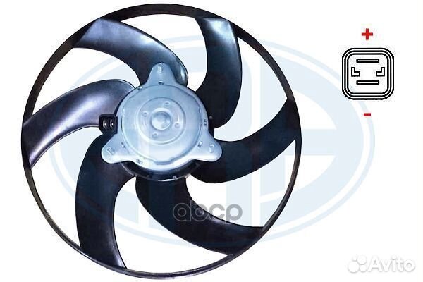 Вентилятор охлаждения радиатора 352018 Era