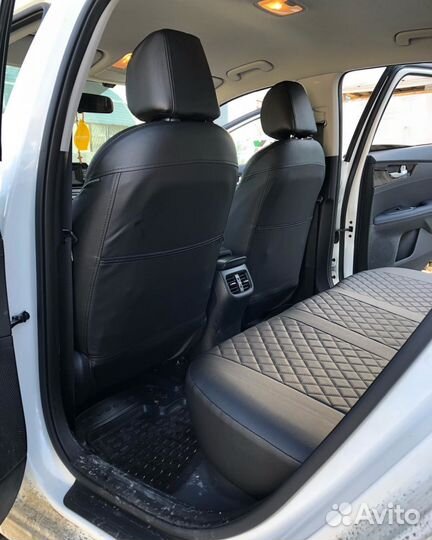 Чехлы Ромб на Kia Cerato 4