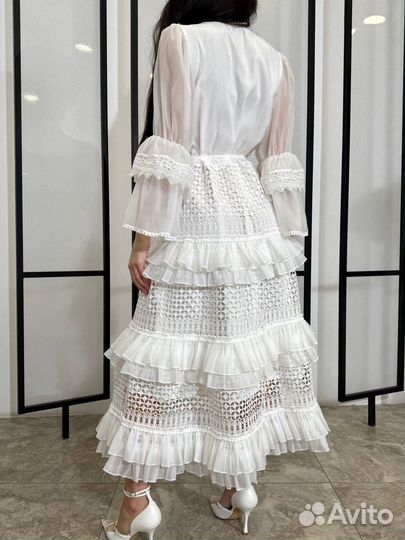 Роскошное платье под Zimmermann