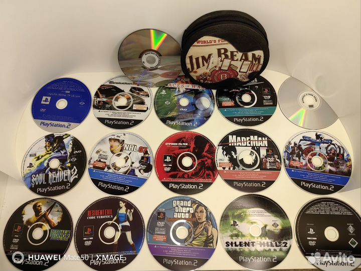 Игры на ps2 GTA Silent Hill 2 resident evil NHL 07