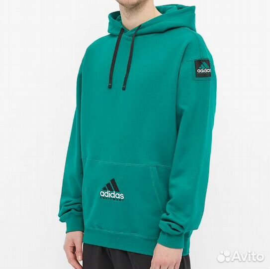 Adidas eqt hoodie green sale