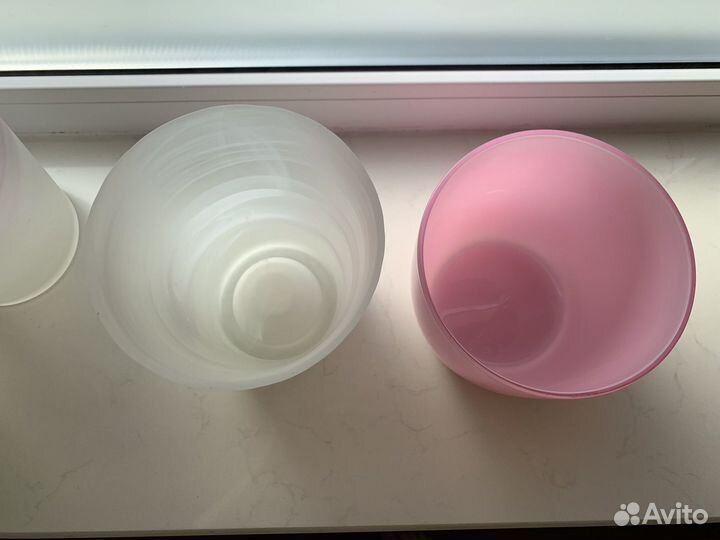 Стеклянные кашпо