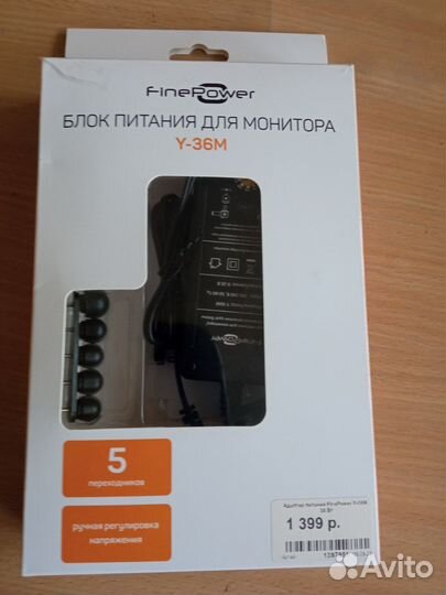 Адаптер питания FinePower Y-36M