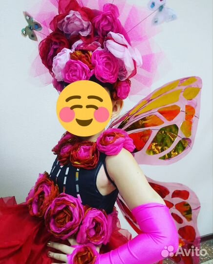 Платье детское нарядное 122-128