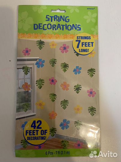 Украшение,набор для праздника.Вертикальная гирлянд