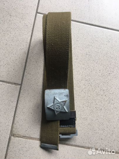 Ремень брезентовый СССР