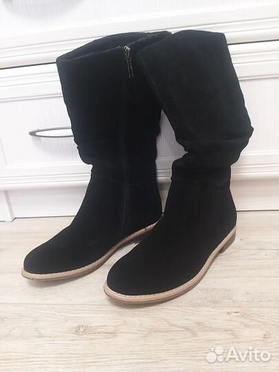 Сапоги женские натуральная кожа