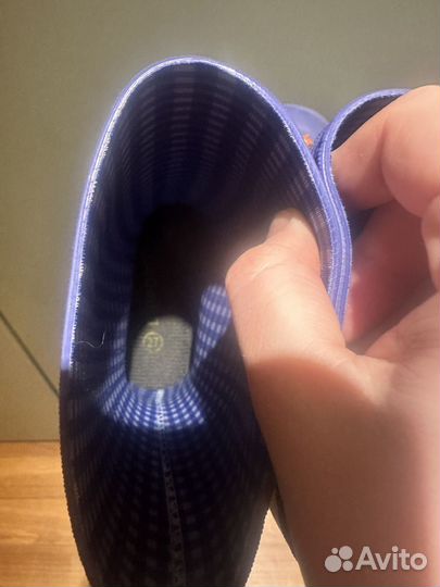 Резиновые сапоги детские 27 размер (17,5 см)