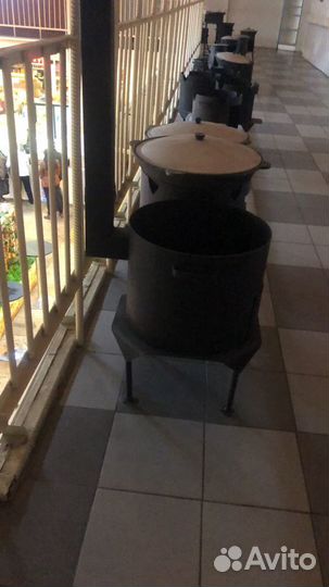 Казан чугунный