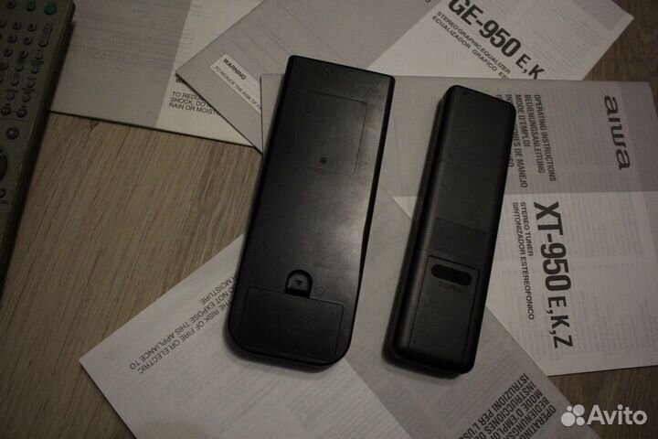 Пульты от аудиотехники aiwa