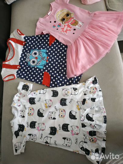 Вещи пакетом на девочку