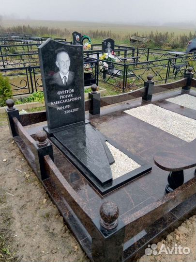 Памятники из гранита, установка, уход