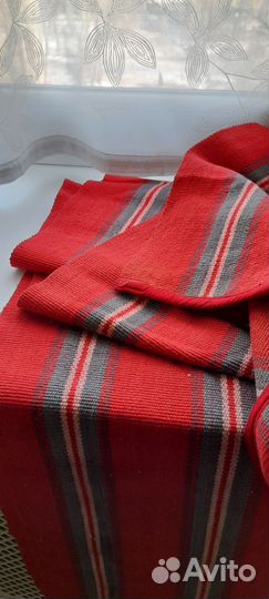 Дорожка тканная 100% хлопок,70-е г.Новая