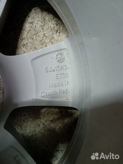 Колеса r15 летние Шкода, Фольксваген оригинальные