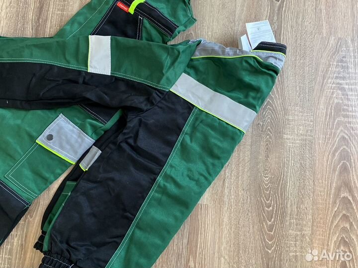 Костюмы рабочие Polinom green. Спецодежда