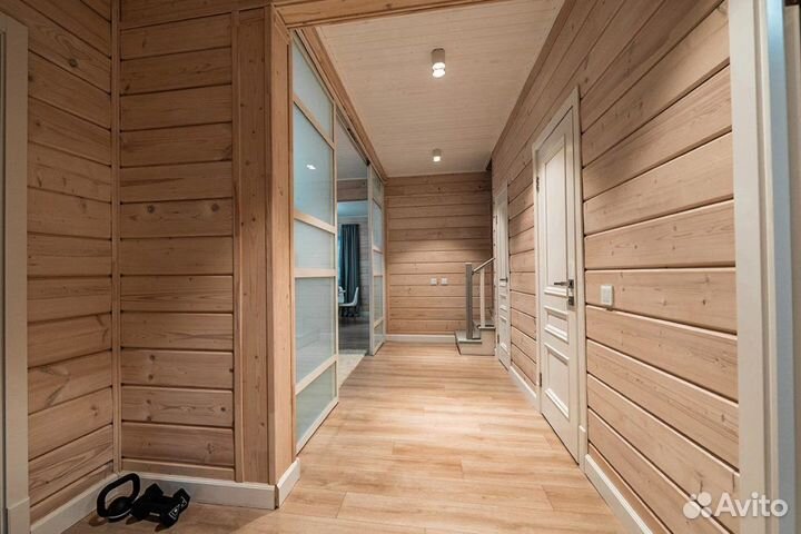 Имитация бруса за м2 17 мм 120 мм 6000 мм, ав