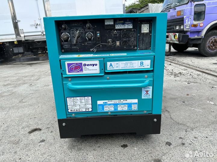 Сварочный генератор Denyo DLW300ESW. 2 поста10 Квт