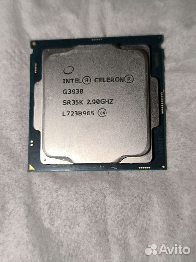 Процессор intel celeron