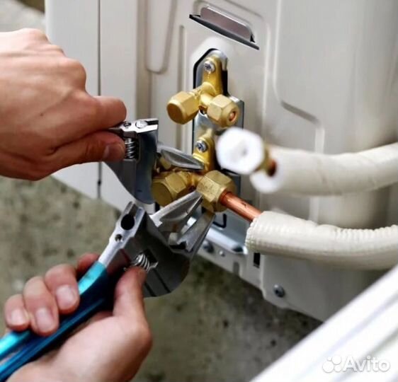 Монтаж сервис сплит-систем кондиционеров