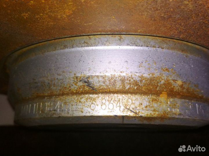 Диск тормозной задний Bmw X3 F30