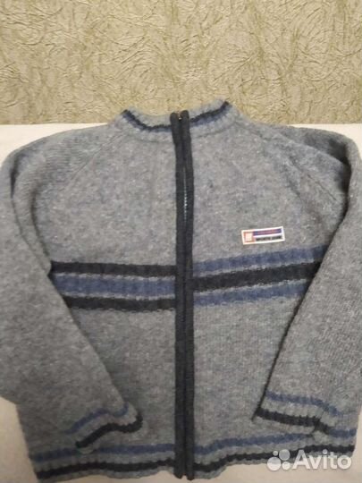Кофта детская на молнии 128