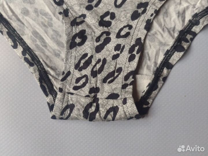 Новые женские трусы La Senza L/48 леопардовы модал