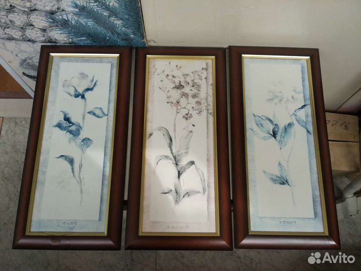 Репродукции в рамке картины панно