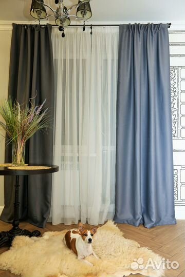 Шторы блэкаут 300см*270см