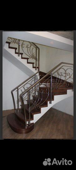 Поручни перила ограждения