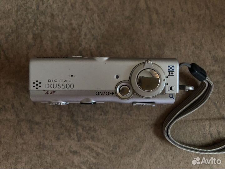 Фотоаппарат canon digital ixus 500