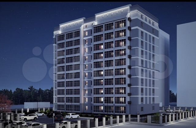 2-к. квартира, 57,6 м², 4/10 эт.