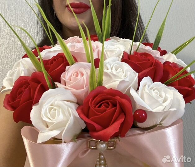 Цветы из мыла