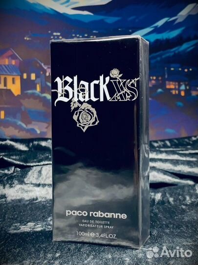 Paco rabanne black xs 100мл