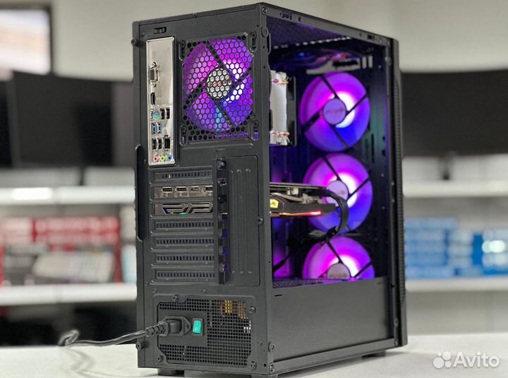 Игровой пк i3-12100f gtx 1660