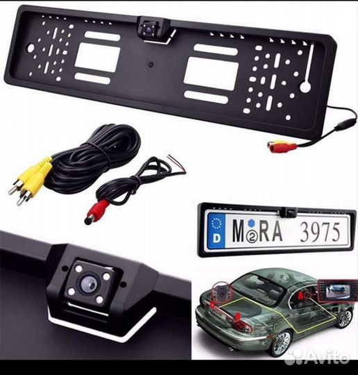 Камера в номерном знаке