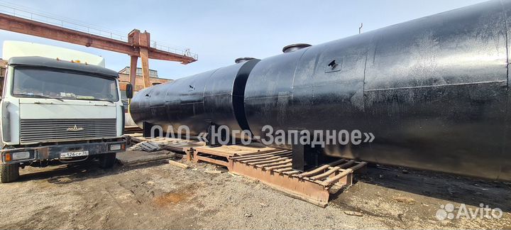 Резервуары стальные (ргс) для гсм, воды и пр