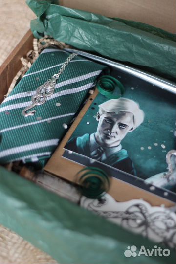 Бокс Слизерин Драко Малфой