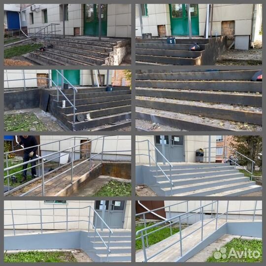 Строительные сварочные и отделочные работы