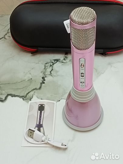 Микрофоны с колонкой Bluetooth