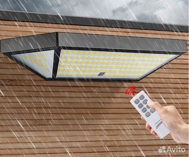 Светильник настенный уличный с солнечной батарей