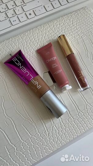 Сет - тон Influence, румяна и матовая помада