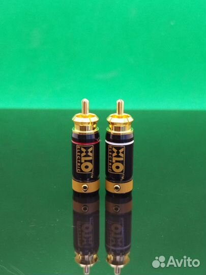 Разъемы RCA XLO диаметр до 7мм.(2шт)