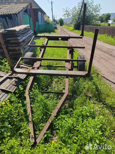 Телега одноосная