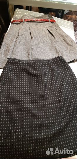 Юбки шерсть р.44-46