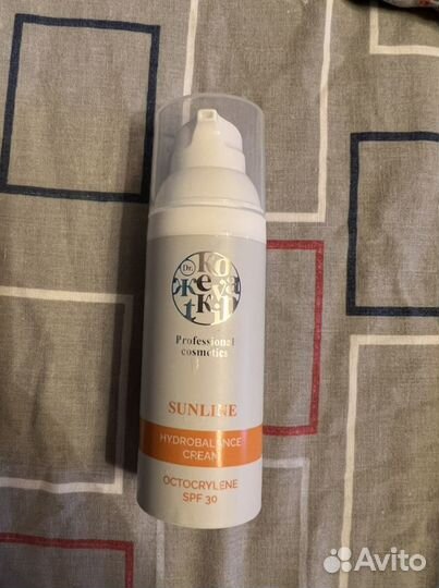 Солнцезащитный крем spf 30