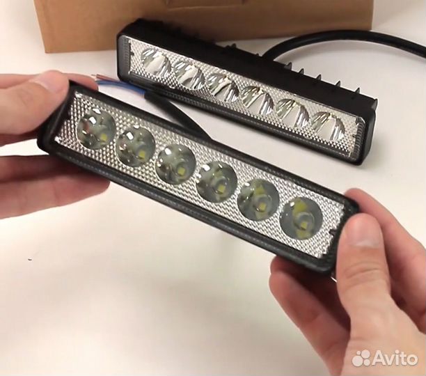 Светодиодные ходовые огни. фсо. 12/24V