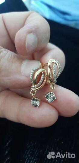 Серьги с бриллиантами