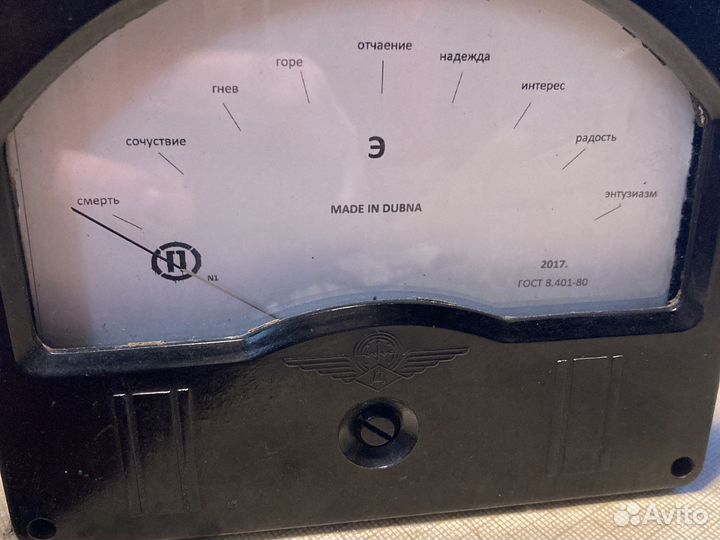 В диапазоне между отчаянием и надеждой Вольтметр