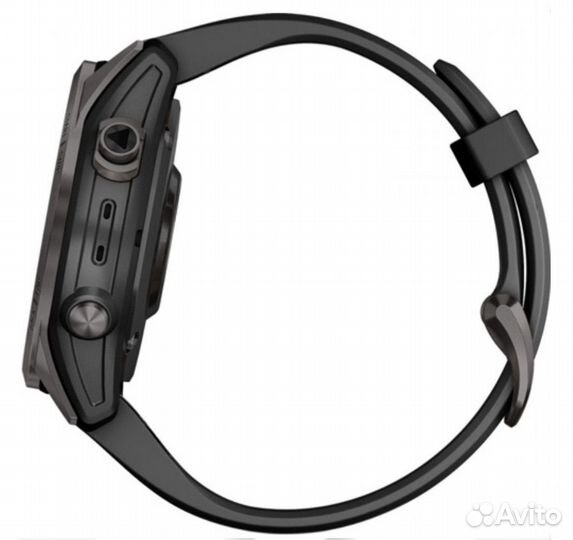 Часы Garmin Fenix 7S Saphire Solar Carbon-Gray