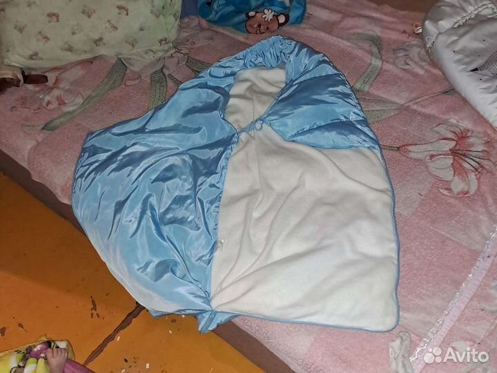 Теплый конверт в коляску, можно для выписки